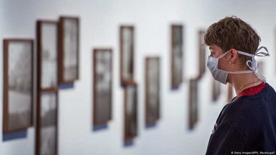 疫情下的畫展，口罩與畫展，疫情下的展覽