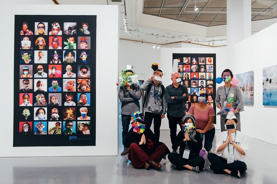 個性口罩展，疫情下的展覽，口罩展